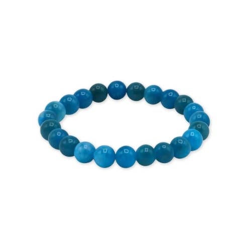 Apatite 'AAA' beaded Bracelet 8 mm - Madagascar