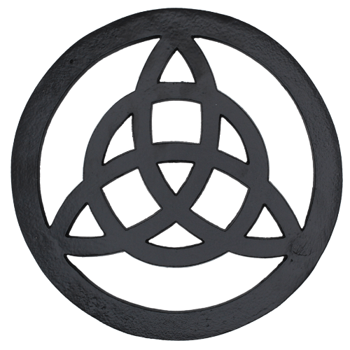 Aluminium Trivet Stand Triqueta Black