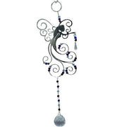 Wire Hanging Crystal - Angel