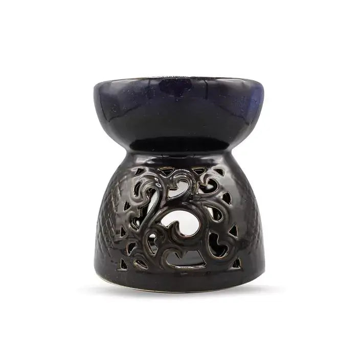 Blue And Black Ceramic Aromaburner 17Cm
