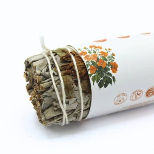 Peaceful Sage with label