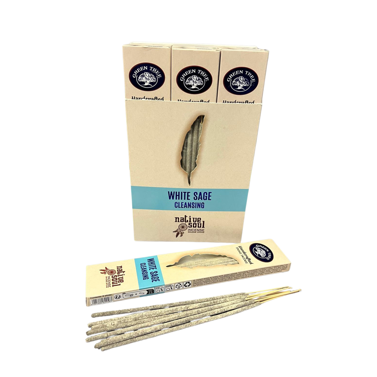 Smudge Incense Native Soul White Sage Cleansing 15gr