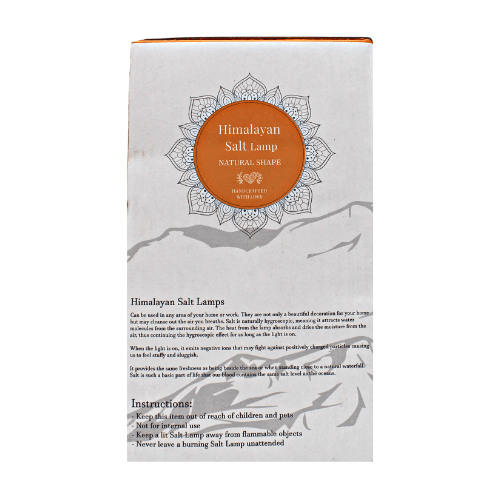 USB Himalayan Salt Lamp Orange 1kg