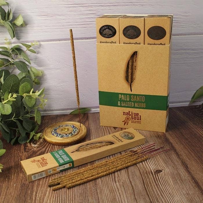 Smudge Incense Native Soul Palo Santo & Sacred Herbs 15 gram