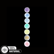Seleniet Cirkel 7 Chakra's 4cm 7 st.