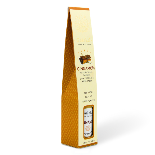 Goloka Cinnamon 50 ml Reed Diffuser Pack