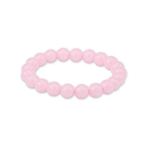 Rose Quartz beaded Bracelet 4 mm - Madagascar