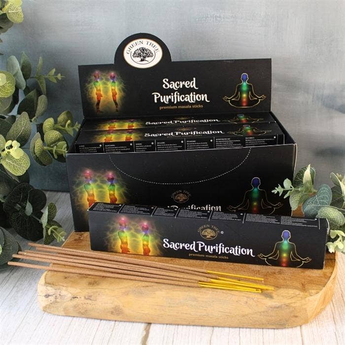 Green Tree Sacred Purification Masala Incense 15 grams