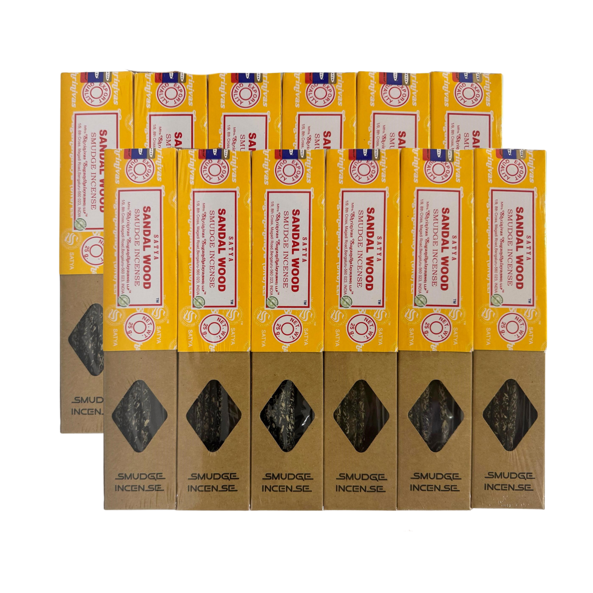 Satya Sandalwood Smudge Incense 25 Gr