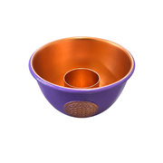 Smudging Bowl - Flower of Life (Purple)