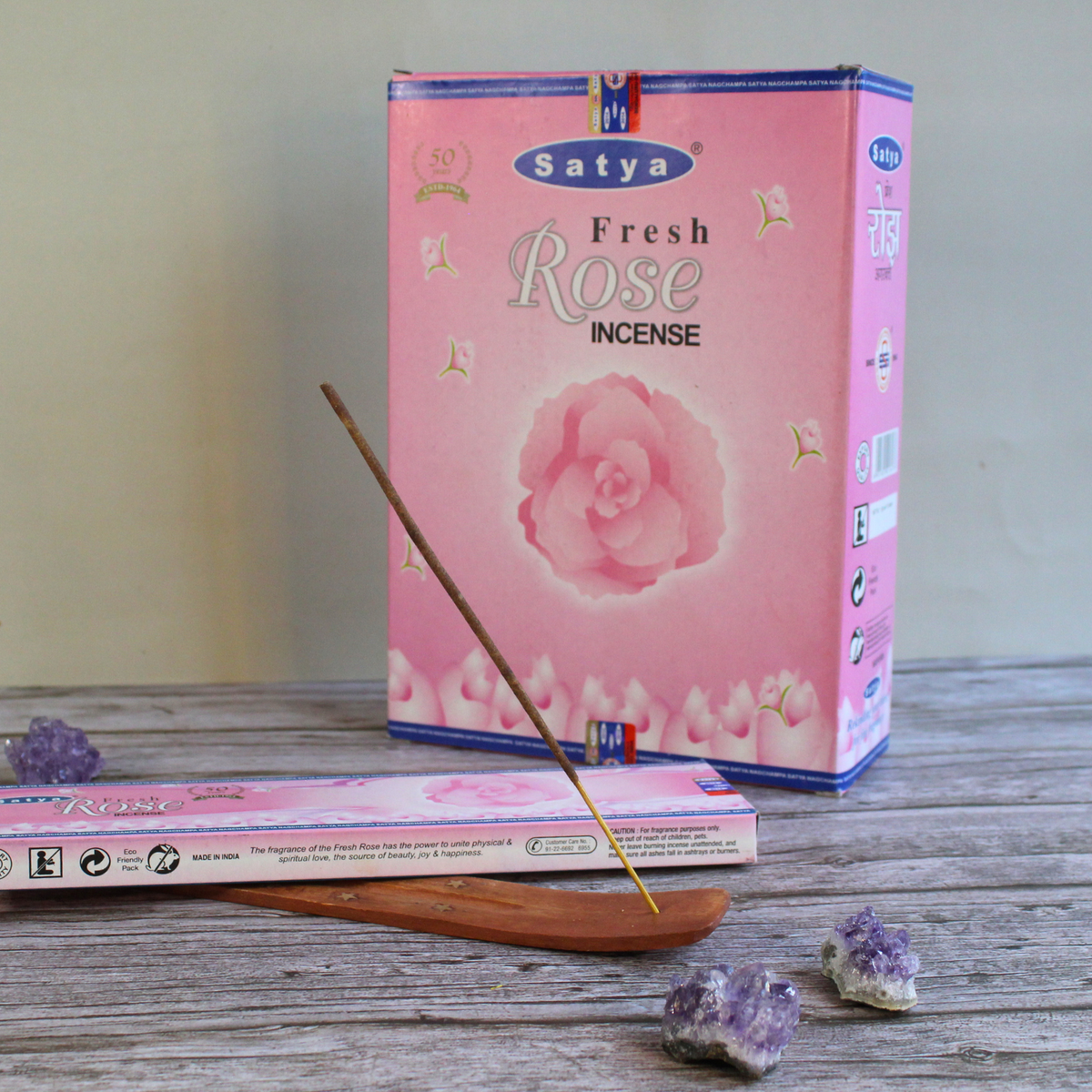 Satya Fresh Rose Incense 20 grams
