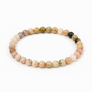 Pink Opal bracelet 6mm - Peru