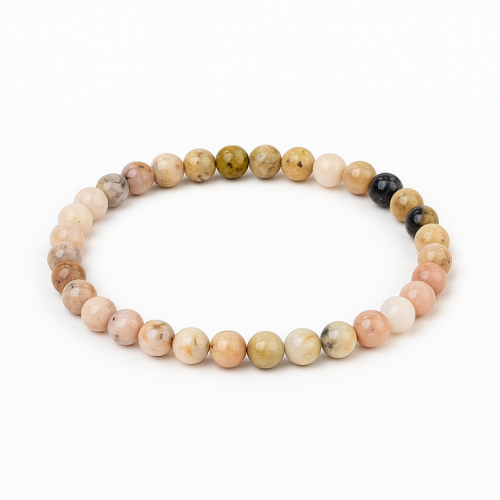 Pink Opal bracelet 6mm - Peru