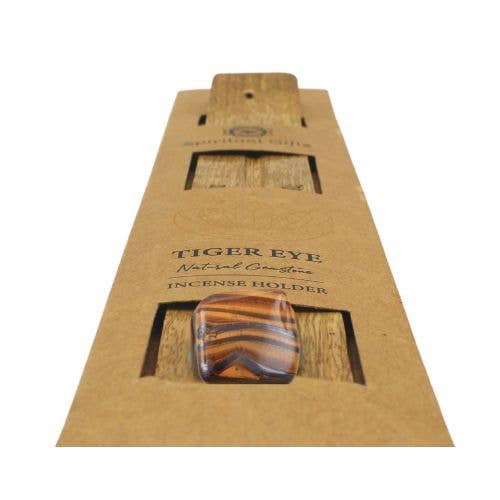 Incense Holder Tiger Eye Set 6 pcs