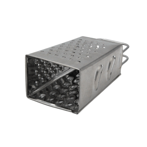 Silver Amber Block Grater, 8 cm