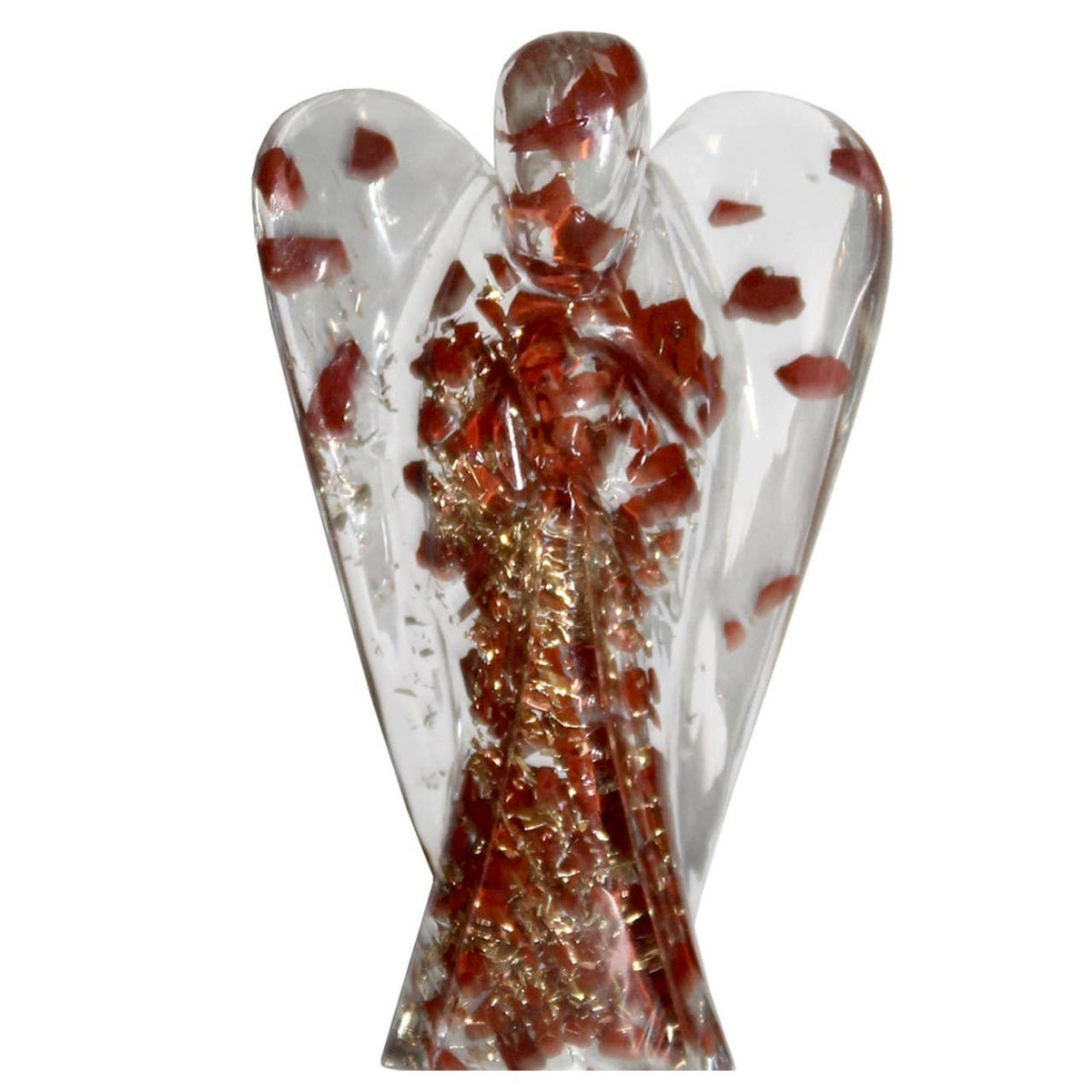 ORGONE ANGELS FIGURINES-RED JASPER