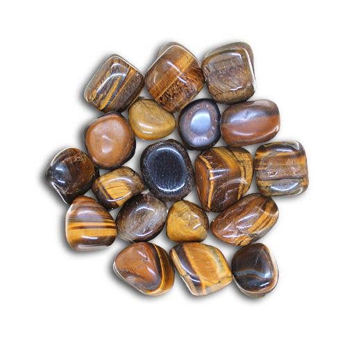 Tiger Eye tumbled stone 250 gram