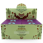 Goloka Seven Chakra Smudge Cups