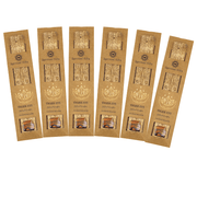 Incense Holder Tiger Eye Set 6 pcs