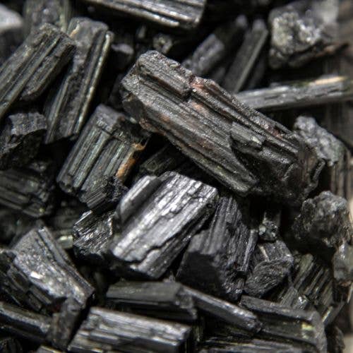Black Tourmaline Rough Stone 250 gr