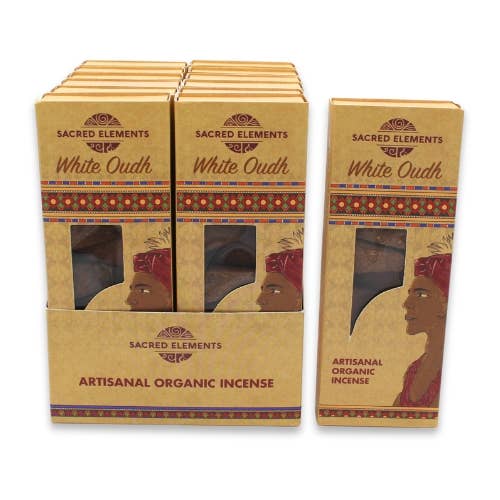 Sacred Elements White Oud Organic Cones