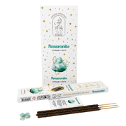 Native Soul Crystal Intention incense with Amazonite Chips