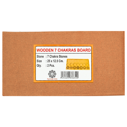 Wooden 7 Chakra Board set of 2 pcs