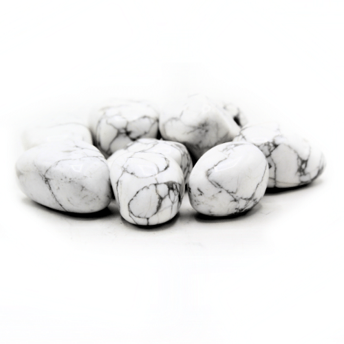 Howlite 'A' Tumbled Stones 200 gr