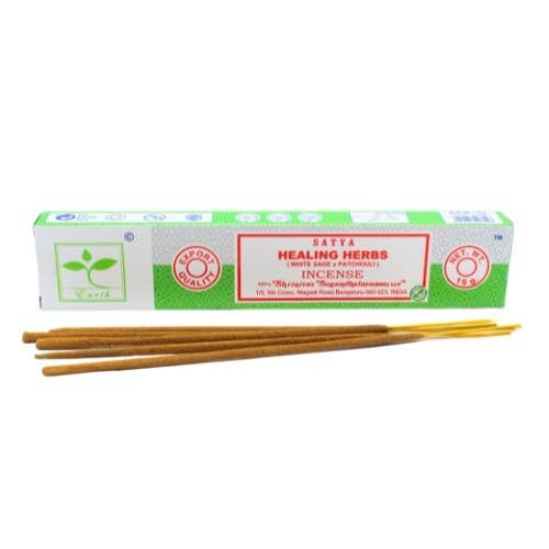 Earth Satya Healing Herbs Incense 15 Gms