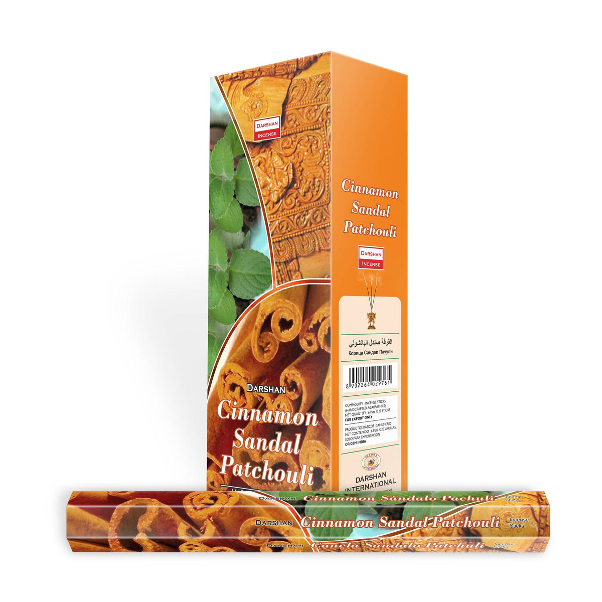 Darshan Cinnamon Sandal Patchouli Hexa