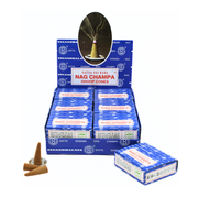 Satya Nag Champa Cones 12 small boxes