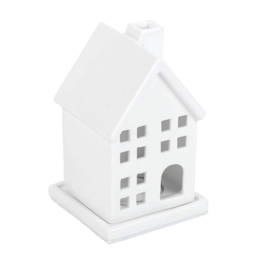 White House Shaped Ceramic Incense Cone Holder