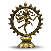 Nataraja Dancing on Rd. Base 8"