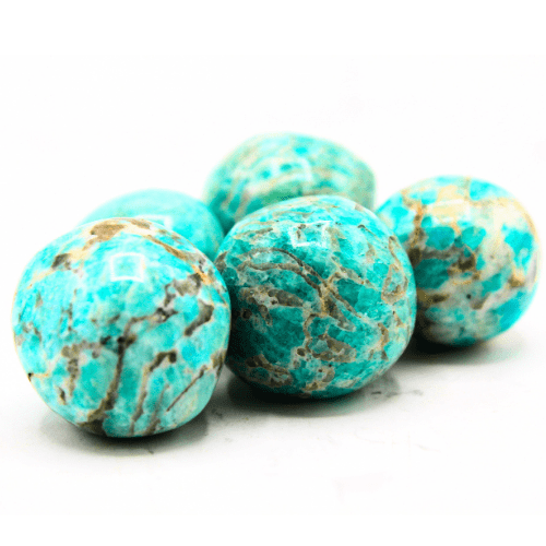 Amazonite 'A' Tumbled Stones 200 gr