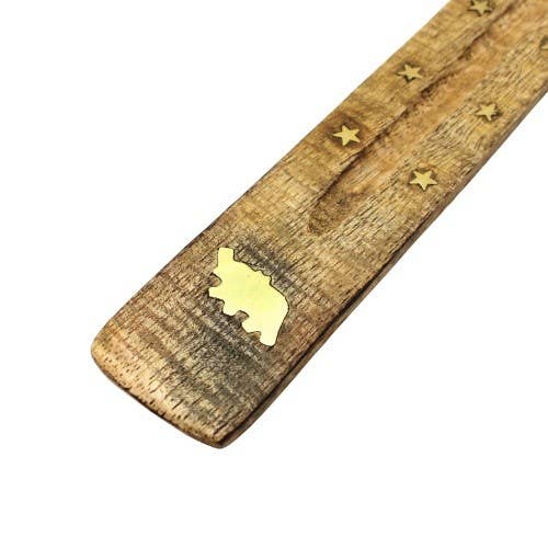 Ash Catcher Ski Incense Holder with Elephant (Box of 12)