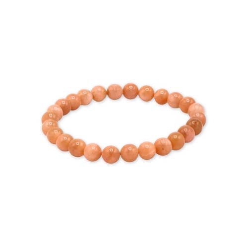 Sunstone 'AA' beaded Bracelet 4 mm - Tanzania