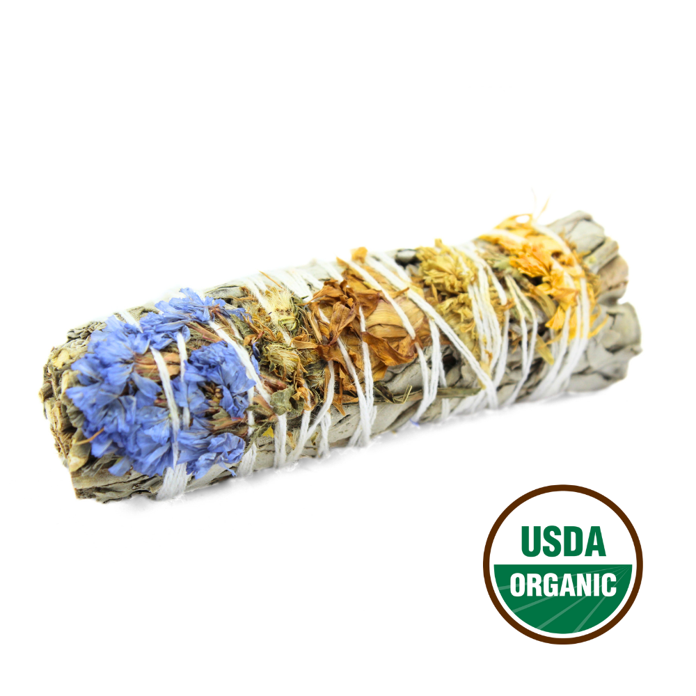 Good Vibes White Sage Smudge Stick 10cm (price per pc)