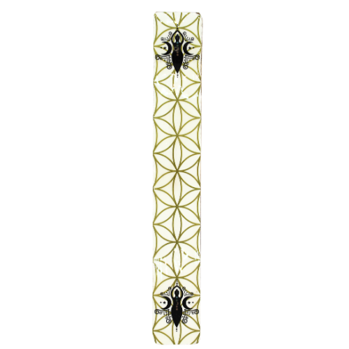 Laminated Incense Holder Flower of Life & Goddess Set of 6pc