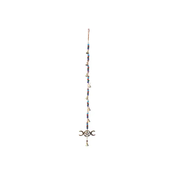 Hanging bells with metal Triple Moon