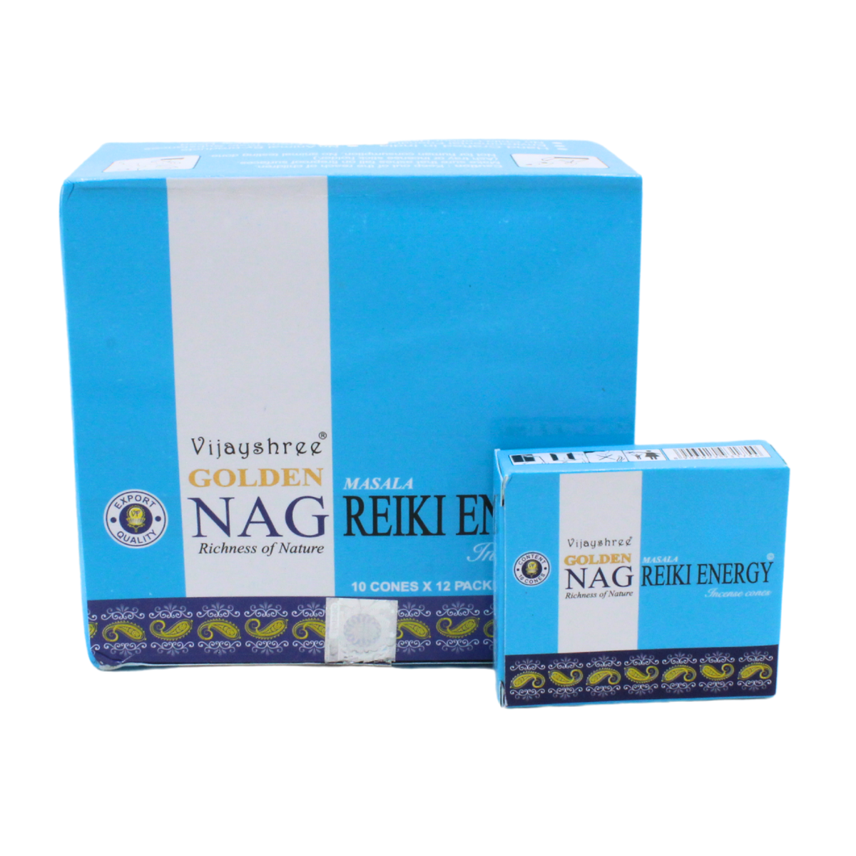 Golden Nag Reiki Energy Cones
