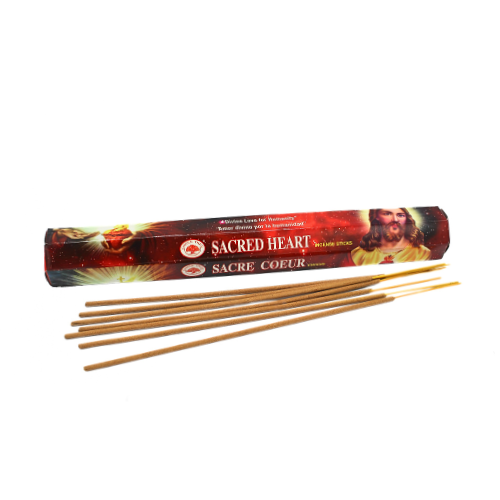 Green Tree Sacred Heart Hexa Incense Sticks