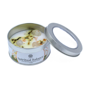 Green Tree Gemstone Candle Spiritual Balance Jasmine 70g