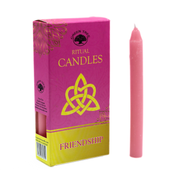 Green Tree Ritual Candles Friendship 10 pack