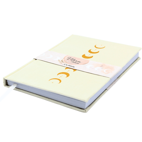 Moon Phase Velvet A5 Notebook