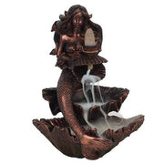Bronze Effect Mermaid  Wierook Waterval