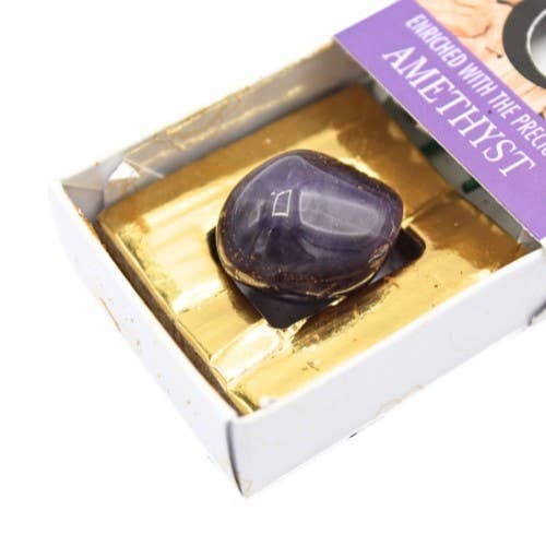 Green Tree Gemstone Incense Healing - Amethyst