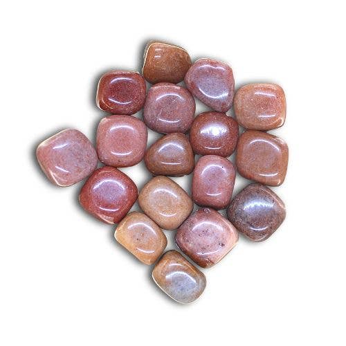 Red Aventurine tumbled stone 250 gram