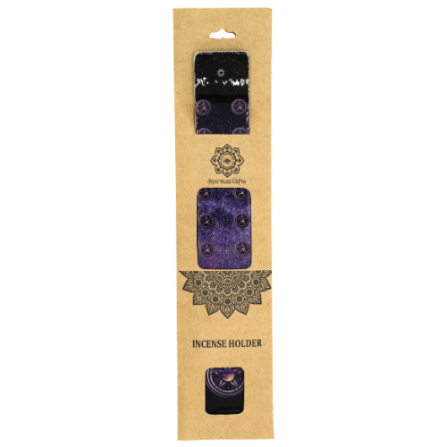 Laminated Incense Holder Pentagram & Moon Set of 6 pcs