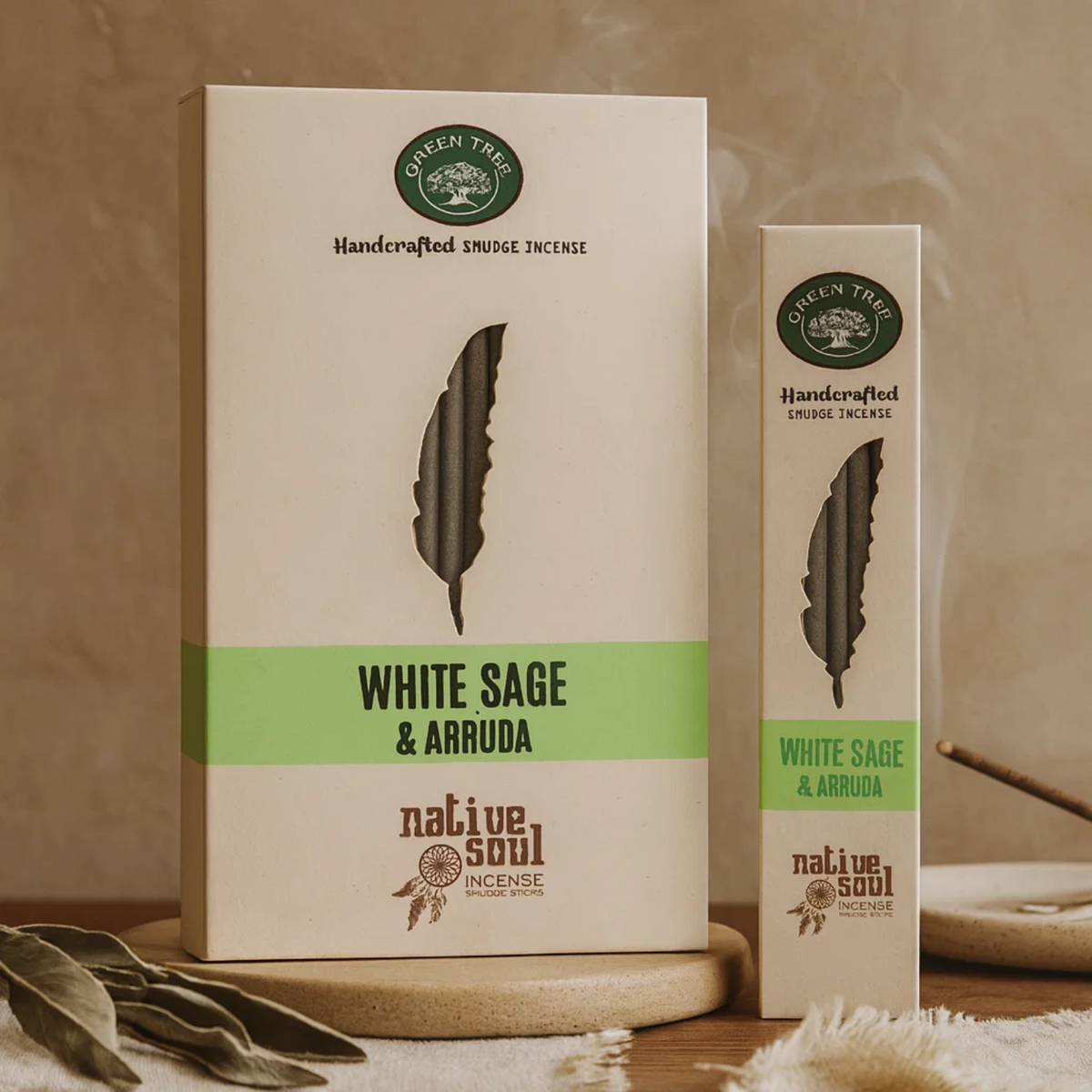 Smudge Incense Native soul White Sage & Arruda 15gr