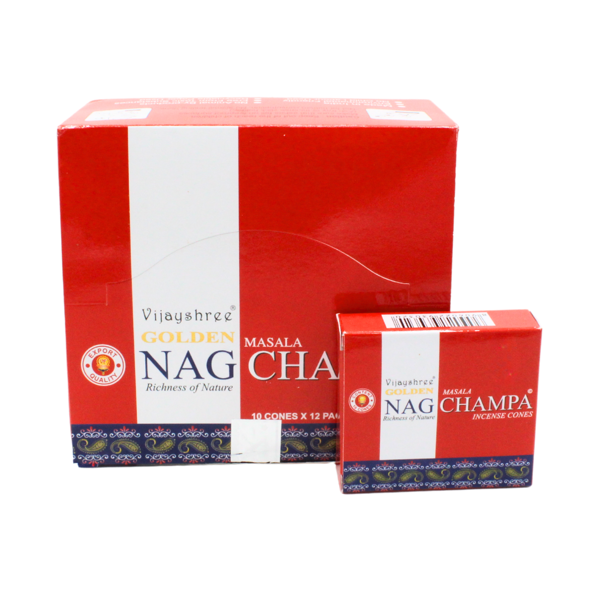 Golden Nag Champa Cones